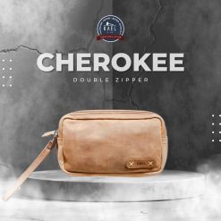 Kael Leather Goods Leather Hand Bag Cherokee Double Series