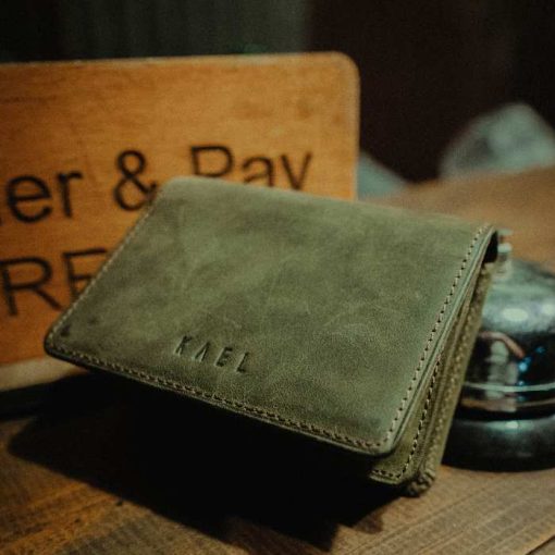 Kael Leather Goods Leather Wallet Buffalo Series - Image 2
