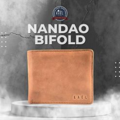 Kael Leather Goods Leather Wallet Nandao Bifold Series