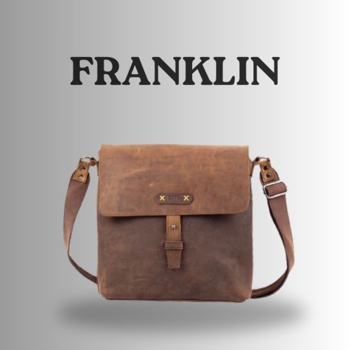 Kael Leather Goods Leather Sling Bag Franklin Series