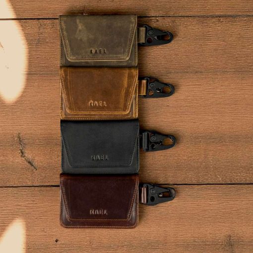 Kael Leather Goods Leather Keychain Gorilla XL Series - Image 4