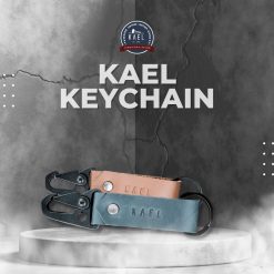 Kael Leather Goods Leather Keychain Snake Series