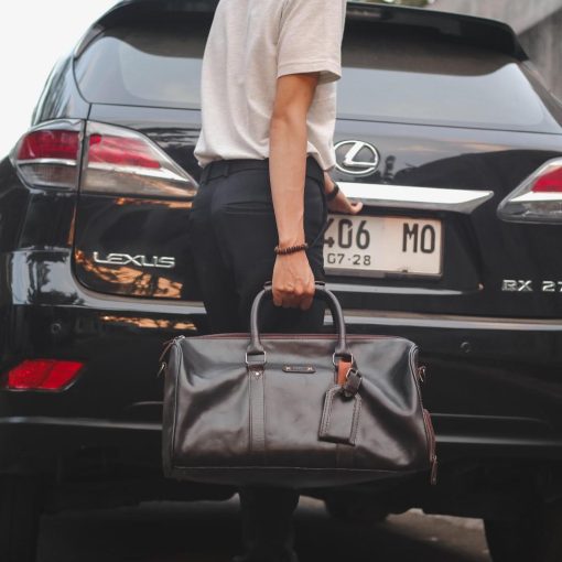 Kael Leather Goods Leather Duffle Bag Manhattan Series - Image 5