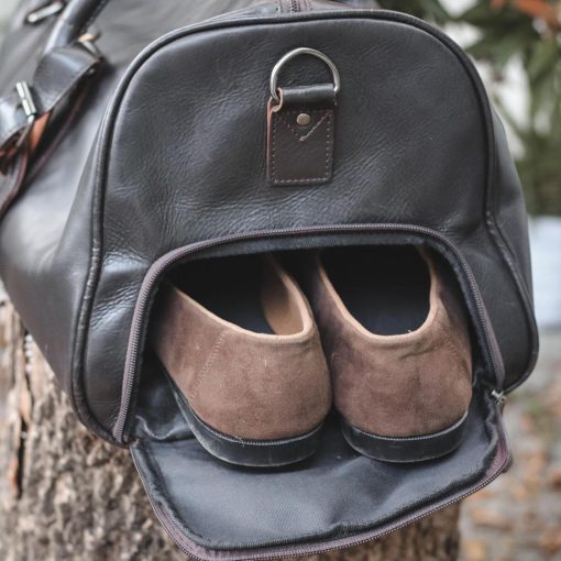 Kael Leather Goods Leather Duffle Bag Manhattan Series - Image 3