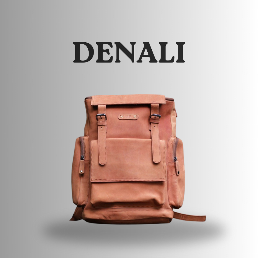 Kael Leather Goods Leather Backpack Denali Series