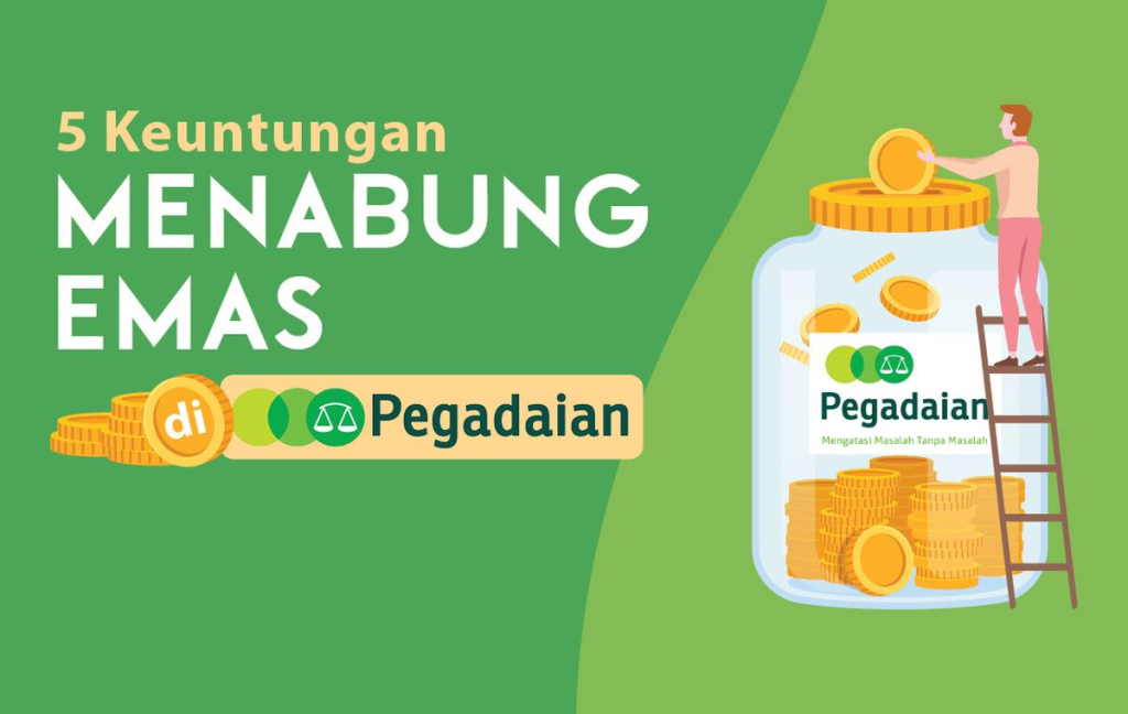 Cara Menabung Emas di Pegadaian, Harga Emas Antam Masih Rp 2.045.000