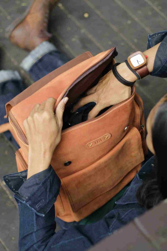 Ransel kulit premium Leather Backpack Denali Series dari Kael Leather Goods