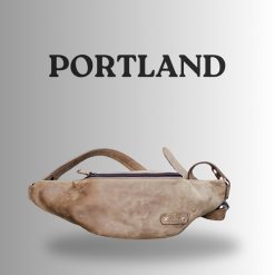 Kael Leather Goods Leather Waist Bag Portland Series
