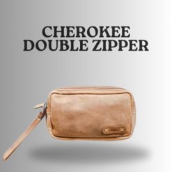 Kael Leather Goods Leather Hand Bag Cherokee Double Series