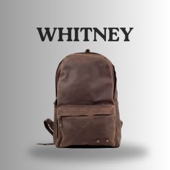 Kael Leather Goods Leather Backpack Whitney Series