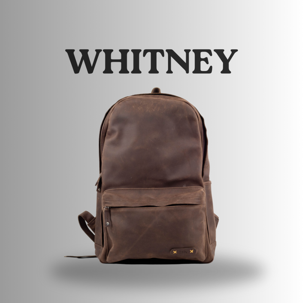 Kael Leather Goods Leather Backpack Whitney Series