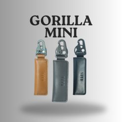 Kael Leather Goods Leather Keychain Gorilla Mini Series