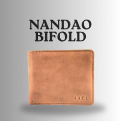 Kael Leather Goods Leather Wallet Nandao Bifold Series