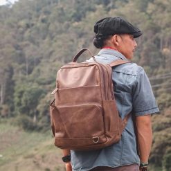 Alternative view of Kael Leather Goods Leather Backpack Tacoma Series