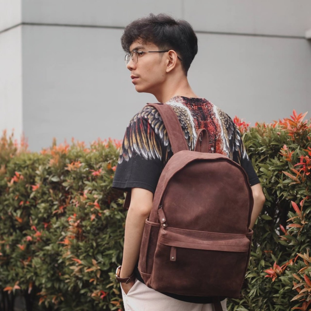 Kael Leather Goods Leather Backpack Whitney Series - Image 2