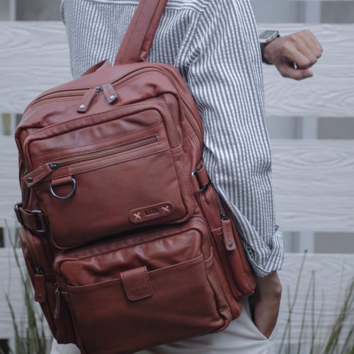 Kael Leather Goods Leather Backpack Balveer Series - Image 3