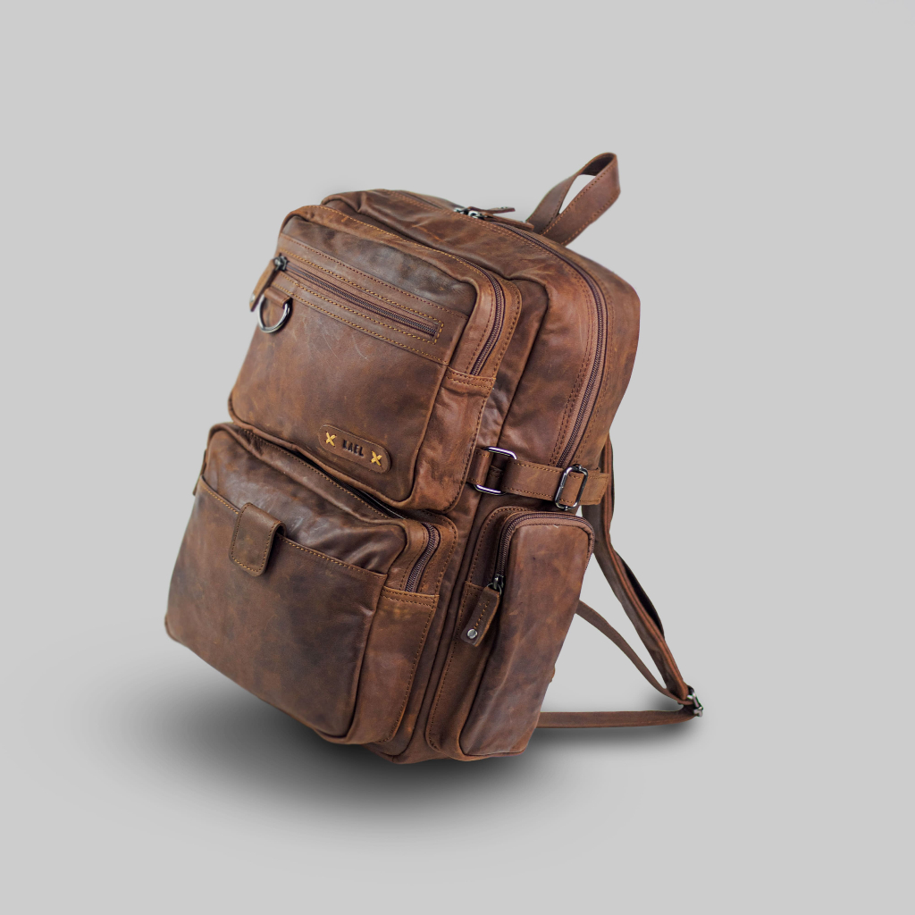 Kael Leather Goods Leather Backpack Balveer Series - Image 5