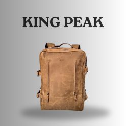 Kael Leather Goods Leather Backpack Kingpeak Series