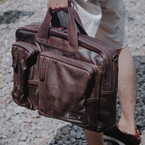 Kael Leather Goods Leather Backpack Oregon Series - Image 3