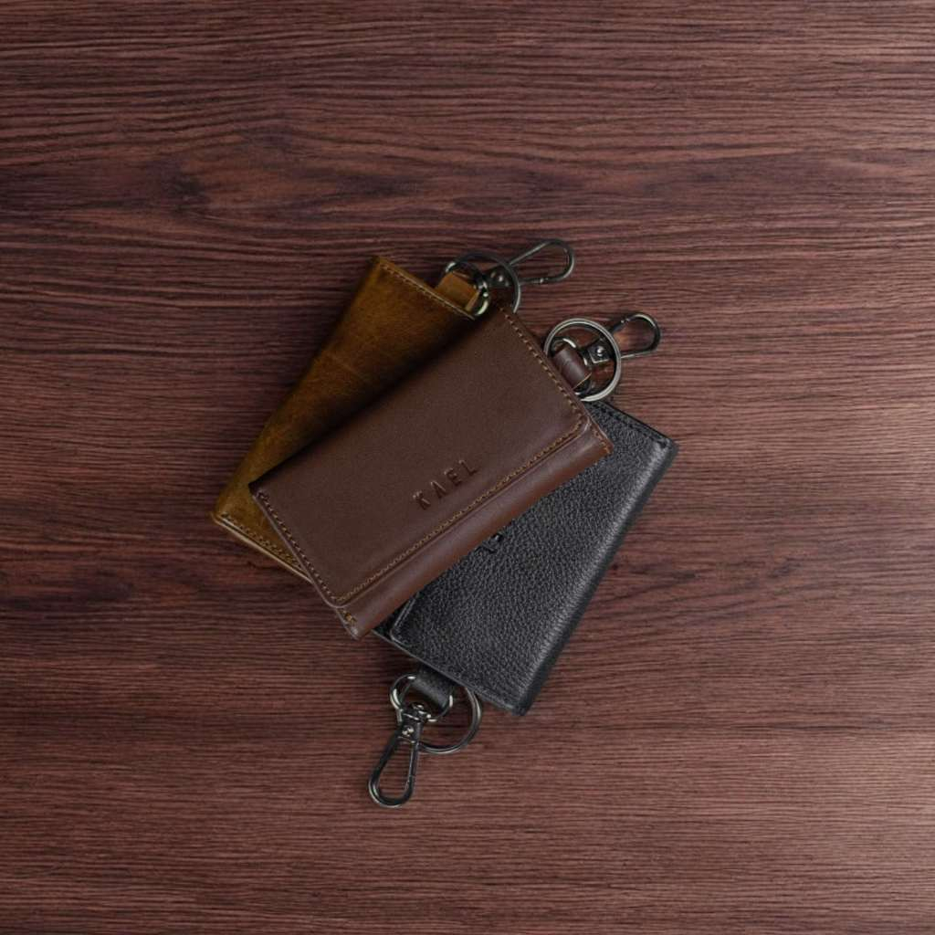 Kael Leather Goods Leather Keychain Jasper Small Series - Image 3
