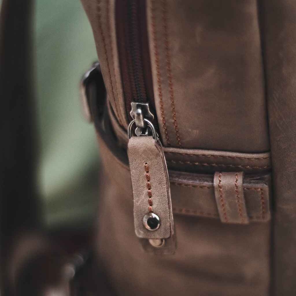 Kael Leather Goods Leather Backpack Kingpeak Series - Image 4