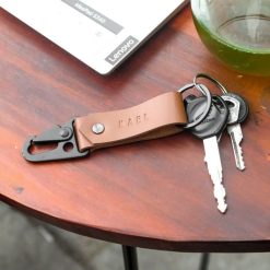 Alternative view of Kael Leather Goods Leather Keychain Snake Series