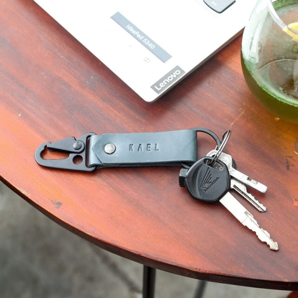 Kael Leather Goods Leather Keychain Snake Series - Image 3