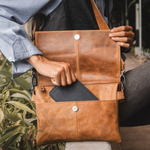 Kael Leather Goods Leather Sling Bag Juno Series - Image 3