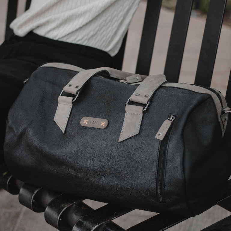 Kael Leather Goods Leather Duffle Bag Rocky Series - Image 4