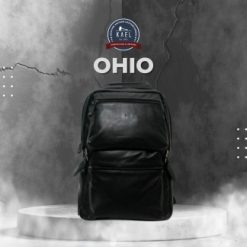 Kael Leather Goods Leather Backpack Ohio Series