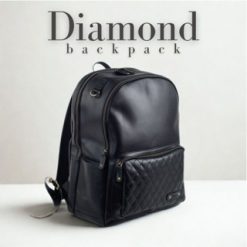 Kael Leather Goods Leather Backpack Diamond Series