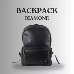 Kael Leather Goods Leather Backpack Diamond Series