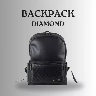 Kael Leather Goods Leather Backpack Diamond Series