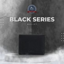 Kael Leather Goods Leather Wallet Black Series