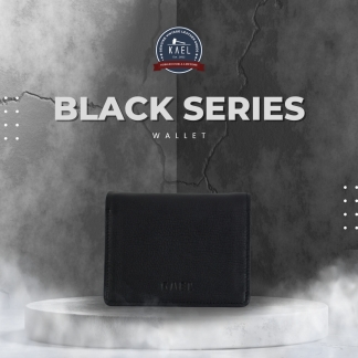 Kael Leather Goods Leather Wallet Black Series