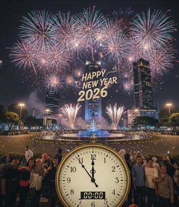 Ucapan Tahun Baru 2026 di Momen Pergantian Tahun