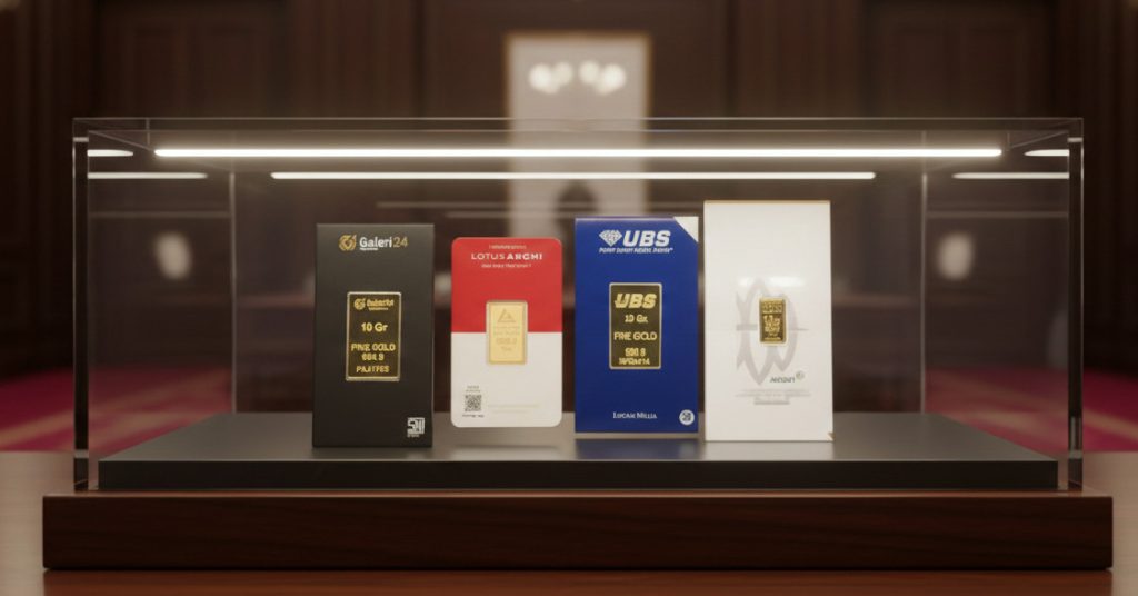 Update Harga Emas Antam Retro di Semua Pecahan