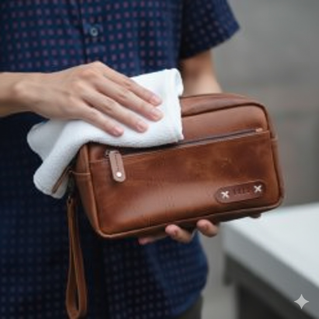 Mengeringkan Tas Kulit dengan Proses Terukur