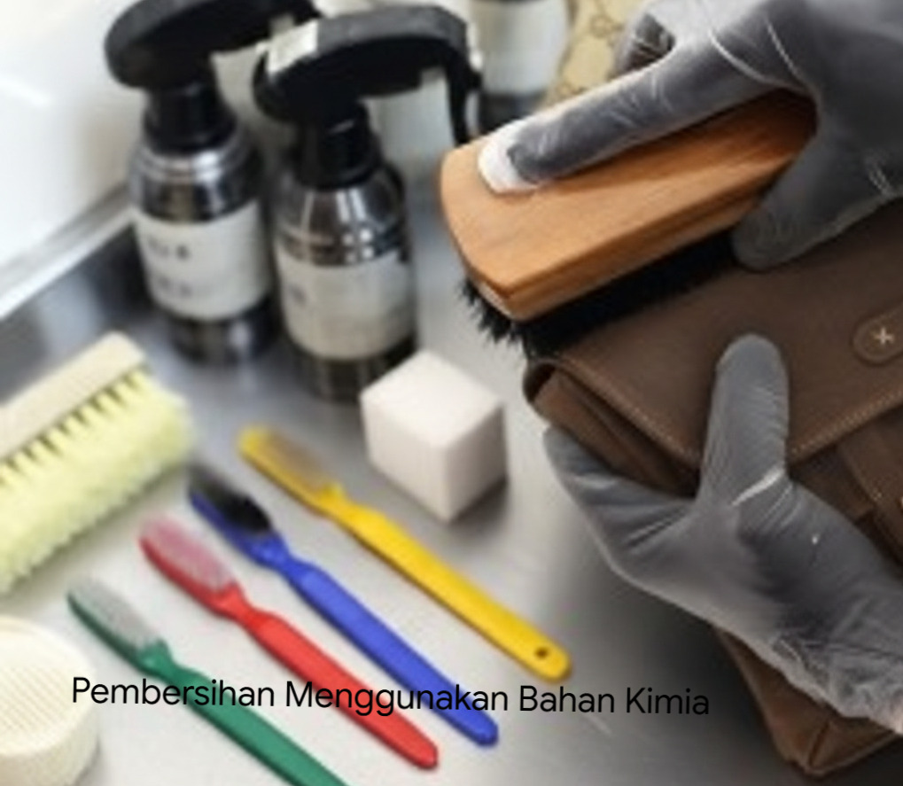 Pembersihan Menggunakan Bahan Kimia yang Tidak Tepat