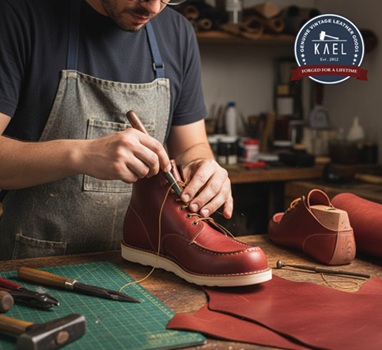 Material Kulit Asli Berkualitas Tinggi