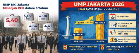 Dampak kenaikan UMP Jakarta 2026 bagi pekerja dan pengusaha