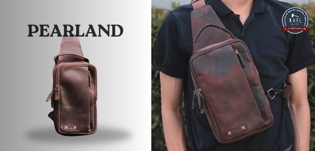 Leather Sling Bag Pearland sebagai Aksesori OOTD