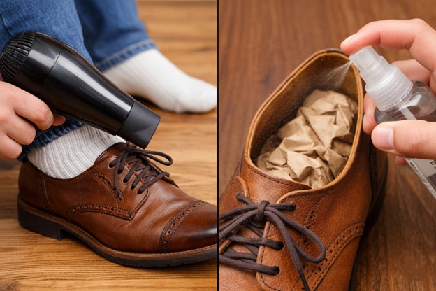 Gunakan Kaus Tebal dan Pengering Rambut