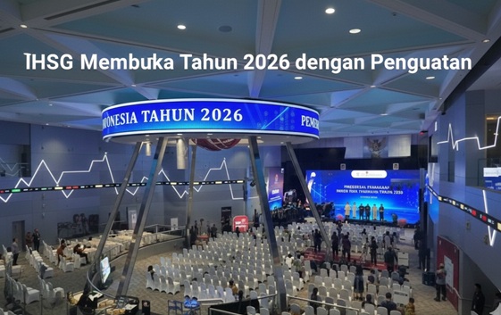 IHSG Membuka Tahun 2026 dengan Penguatan