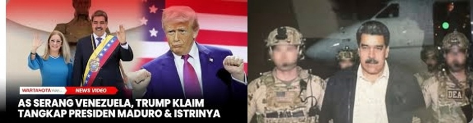 Klaim AS atas Penangkapan Presiden Venezuela dan Istrinya