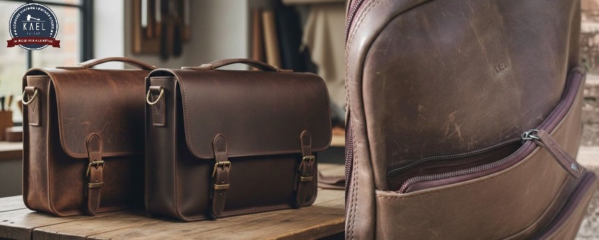 patina alami pada produk kulit asli setelah lama dipakai