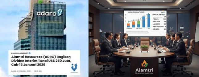 Alamtri Resources bagikan dividen interim setelah mencatat kinerja keuangan stabil