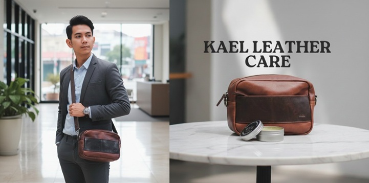 Leather Sling Bag Cherokee Series Kael Leather Goods