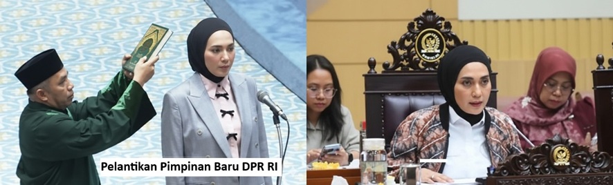 Pelantikan Pimpinan Baru DPR RI