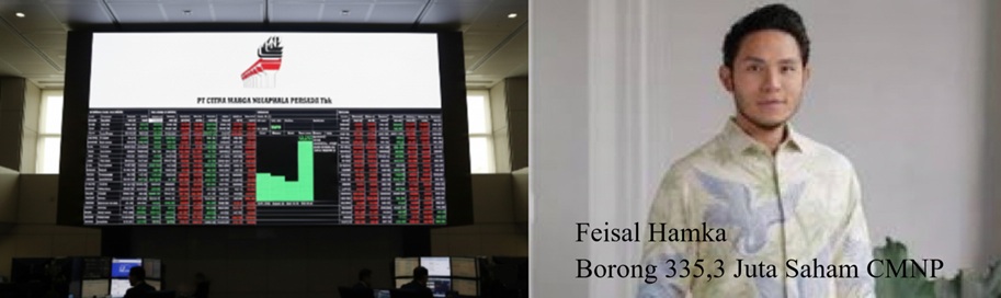 Feisal Hamka borong saham CMNP di Bursa Efek Indonesia